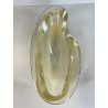 ANTICO SVUOTA TASCHE VETRO MURANO FOGLIA ORO ANNI 4O ITALY CIOTOLA BOWL VINTAGE