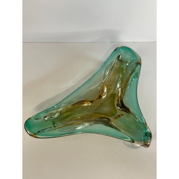 ANTICO POSACENERE VETRO MURANO ANNI 4O ITALY CIOTOLA BOWL VINTAGE SIGARETTA