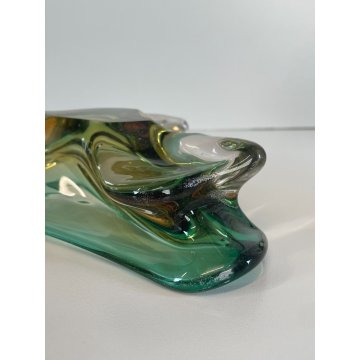 ANTICO POSACENERE VETRO MURANO ANNI 4O ITALY CIOTOLA BOWL VINTAGE SIGARETTA