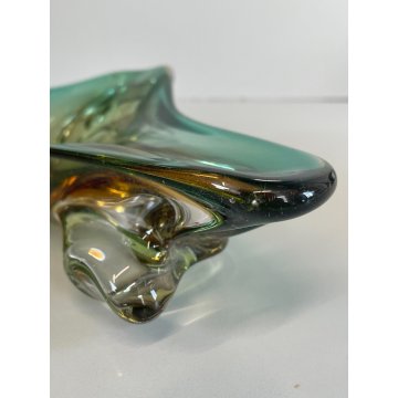 ANTICO POSACENERE VETRO MURANO ANNI 4O ITALY CIOTOLA BOWL VINTAGE SIGARETTA