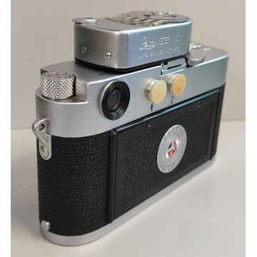 FOTOCAMERA Leica M3 OBIETTIVO Ernst Leitz GmbH Wetzlar SUMMICRON f 5 cm ANNI 50