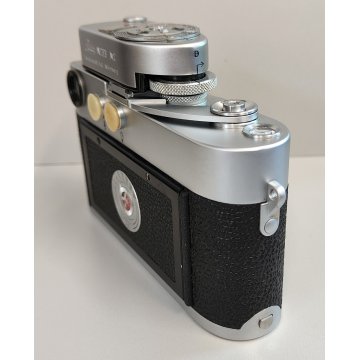 FOTOCAMERA Leica M3 OBIETTIVO Ernst Leitz GmbH Wetzlar SUMMICRON f 5 cm ANNI 50