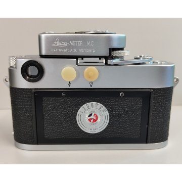 FOTOCAMERA Leica M3 OBIETTIVO Ernst Leitz GmbH Wetzlar SUMMICRON f 5 cm ANNI 50