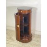 ANTICO COMODINO CILINDRO IMPERO DA CENTRO PRIMI 1900 LEGNO MARMO CASSETTO ANTA