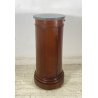 ANTICO COMODINO CILINDRO IMPERO DA CENTRO PRIMI 1900 LEGNO MARMO CASSETTO ANTA