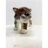 FIGURA CERAMICA TIGRE Virio Da Savona MGA ALBISOLA SCULTURA ANIMALIER DECO' '50