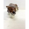 FIGURA CERAMICA TIGRE Virio Da Savona MGA ALBISOLA SCULTURA ANIMALIER DECO' '50