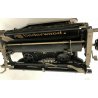 Underwood Antica Macchina Da Scrivere Art Deco 1920 METALLO NERO DECORATA EPOCA