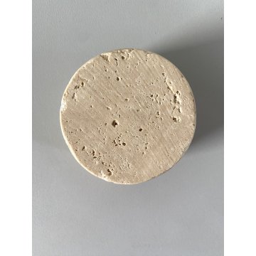 FERMACARTE Bruno Cassinari BASSORILIEVO BRONZO CAVALLI TRAVERTINO ø7x3cm/h '900