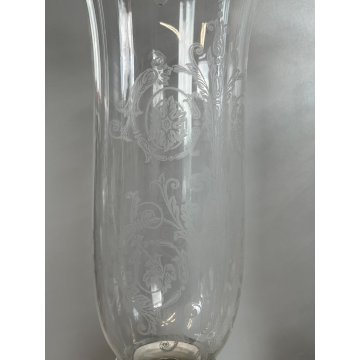 COPPIA PORTA LUMI CRISTALLO BACCARAT CANDELA CANDELABRO FRANCIA CANDLESTICK