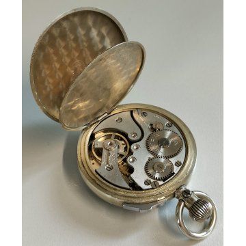 Minerva ANTICO CRONOMETRO OROLOGIO TASCA cronografo 1/100 WATCH epoca ANNI 60