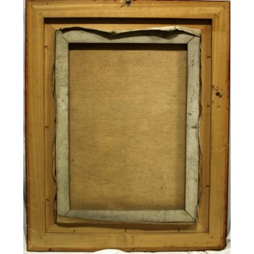 ANTICO DIPINTO OLIO SU TELA Edmondo Poletti RITRATTO DI FAMIGLIA NOBILE 1956