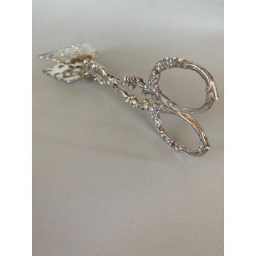 PINZA PASTICCERIA ART NOUVEAU ATTR. Zilfa MANICO ORNATO RAMAGE SILVERPLATED NL