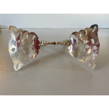 PINZA PASTICCERIA ART NOUVEAU ATTR. Zilfa MANICO ORNATO RAMAGE SILVERPLATED NL