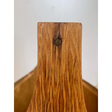 CESTINO IN BAMBU' DESIGN Aldo Tura MACABO ANNI '60s