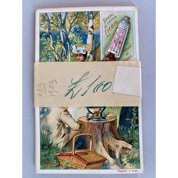 LOTTO 12 serie FIGURINE LIEBIG ediz. Italiana. COMPLETE - 10 serie INIZIO '900