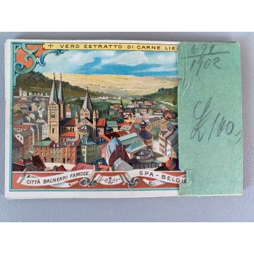 LOTTO 12 serie FIGURINE LIEBIG ediz. Italiana. COMPLETE - 10 serie INIZIO '900