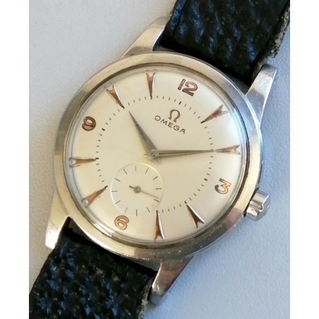 ANTICO OROLOGIO Omega MARTELLO AUTOMATICO cal. 332 ANNI 50 OLD WATCH ACCIAIO