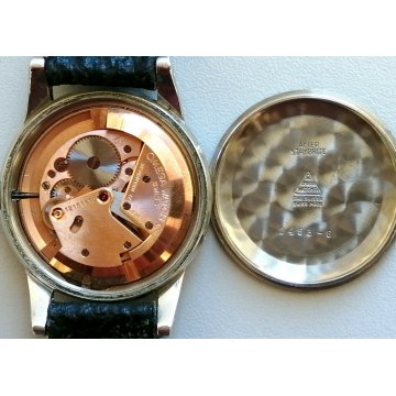 ANTICO OROLOGIO Omega MARTELLO AUTOMATICO cal. 332 ANNI 50 OLD WATCH ACCIAIO