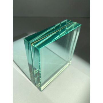 PORTAFOTOGRAFIE CRISTALLO MOLATO 11x11x3cm STILE FONTANA ARTE MID CENTURY MODERN