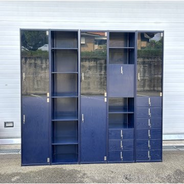 CREDENZA DESIGN Vittorio Introini LIBRERIA COMPONIBILE ANNI 70 SIDEBOARD VINTAGE