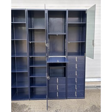 CREDENZA DESIGN Vittorio Introini LIBRERIA COMPONIBILE ANNI 70 SIDEBOARD VINTAGE