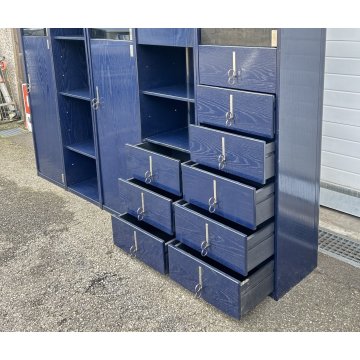 CREDENZA DESIGN Vittorio Introini LIBRERIA COMPONIBILE ANNI 70 SIDEBOARD VINTAGE