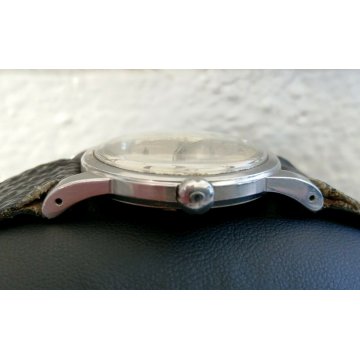 ANTICO OROLOGIO Omega MARTELLO AUTOMATICO cal. 332 ANNI 50 OLD WATCH ACCIAIO