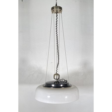 LAMPADARIO SOSPENSIONE SALISCENDI GINO SARFATTI MOD. 2121 DESIGN ARTELUCE 1961