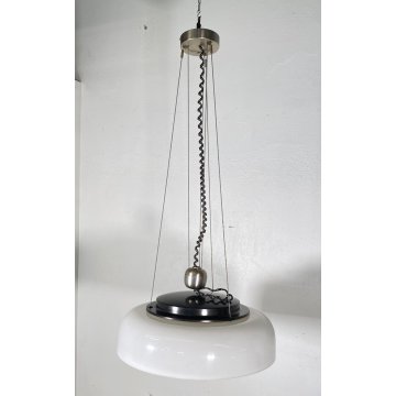 LAMPADARIO SOSPENSIONE SALISCENDI GINO SARFATTI MOD. 2121 DESIGN ARTELUCE 1961