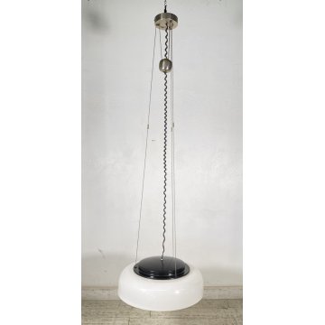 LAMPADARIO SOSPENSIONE SALISCENDI GINO SARFATTI MOD. 2121 DESIGN ARTELUCE 1961