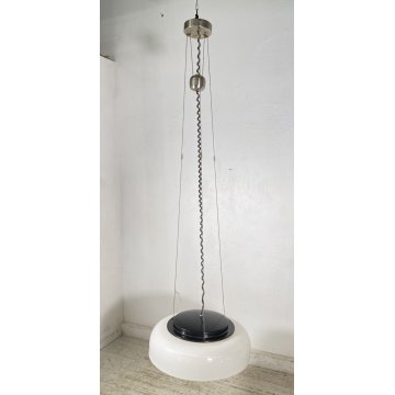 LAMPADARIO SOSPENSIONE SALISCENDI GINO SARFATTI MOD. 2121 DESIGN ARTELUCE 1961
