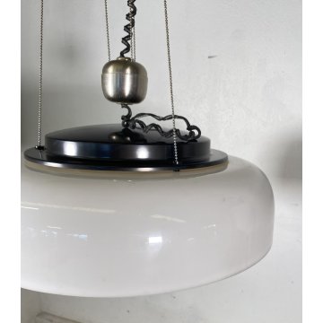 LAMPADARIO SOSPENSIONE SALISCENDI GINO SARFATTI MOD. 2121 DESIGN ARTELUCE 1961