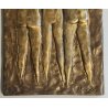 Luciano Morosi BASSORILIEVO OTTONE, Bagnanti QUADRO SCULTURA epoca '900 FORMELLA