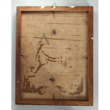 Luciano Morosi BASSORILIEVO OTTONE, Bagnanti QUADRO SCULTURA epoca '900 FORMELLA