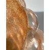 LAMPADA ABATJOURS Barovier&Toso VETRO MURANO PARALUME LENTI BOLLE ARANCIONE '70