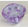 SVUOTATASCHE Vetro Murano ALESSANDRITE posacenere DESIGN BOLLE anni 70 VINTAGE