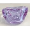 SVUOTATASCHE Vetro Murano ALESSANDRITE posacenere DESIGN BOLLE anni 70 VINTAGE