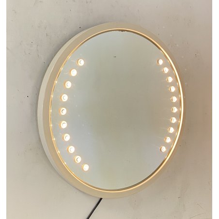 SPECCHIO DESIGN Gino Sarfatti PER Arteluce 1971 ILLUMINATO MOD 51/b MIRROR
