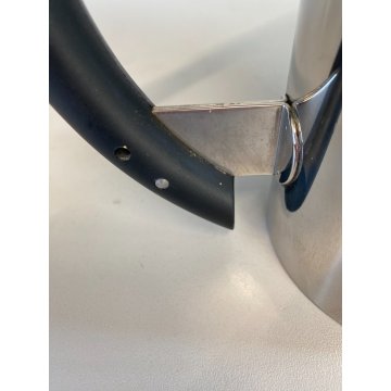 CARAFFA ACCIAIO 18/10 Alessi Mod. Tua DESIGN Mario Botta BROCCA JUG PITCHER 29cm