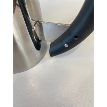CARAFFA ACCIAIO 18/10 Alessi Mod. Tua DESIGN Mario Botta BROCCA JUG PITCHER 29cm