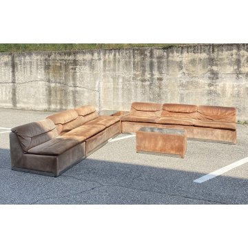 SALOTTO MODULARE DESIGN ANNI 70 Giovanni Offredi MODELLO P10 Proposals Saporiti