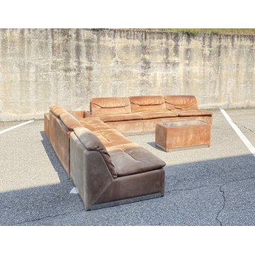 SALOTTO MODULARE DESIGN ANNI 70 Giovanni Offredi MODELLO P10 Proposals Saporiti