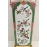 GRANDE VASO ANFORA Porcellana Kaiser DIPINTO Fiori Uccelli CHINOISERIE W Germany