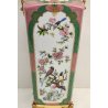 GRANDE VASO ANFORA Porcellana Kaiser DIPINTO Fiori Uccelli CHINOISERIE W Germany