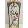 GRANDE VASO ANFORA Porcellana Kaiser DIPINTO Fiori Uccelli CHINOISERIE W Germany