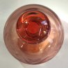ANTICO VASO Moser CRISTAL BOTTLE Decoro Molato BOEMIA ROSA Ampolla Profumo h. 17