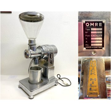 MACININO CAFFE ELETTRICO QUICKMILL OMRE TRAMOGGIA VETRO VINTAGE COFFEE GRINDER