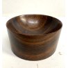CIOTOLA LEGNO WOODEN TEAK BOWL HOME DECOR ø 12x6 cm/h MID CENTURY MODERN DENMARK