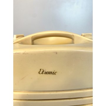 RADIO VINTAGE TRIPLET EPZ 4213 ETRON BACHELITE SI ACCENDE! ANNI '50